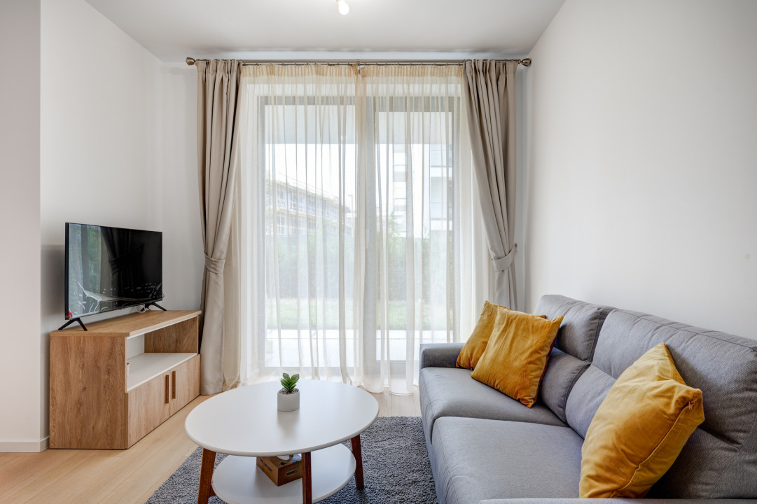 Studio cu gradina si loc parcare | prima inchiriere |  The Ivy, Baneasa