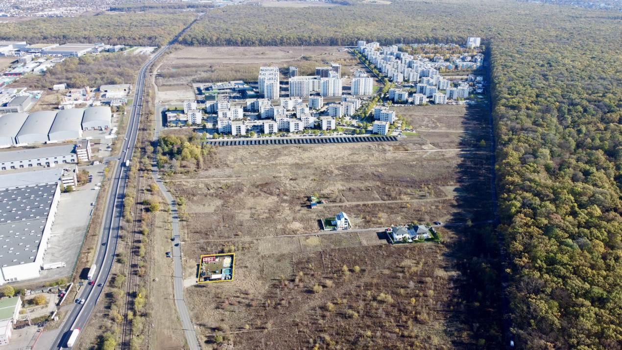 TEREN investiție zona Băneasa, lângă padure - GREENFIELD