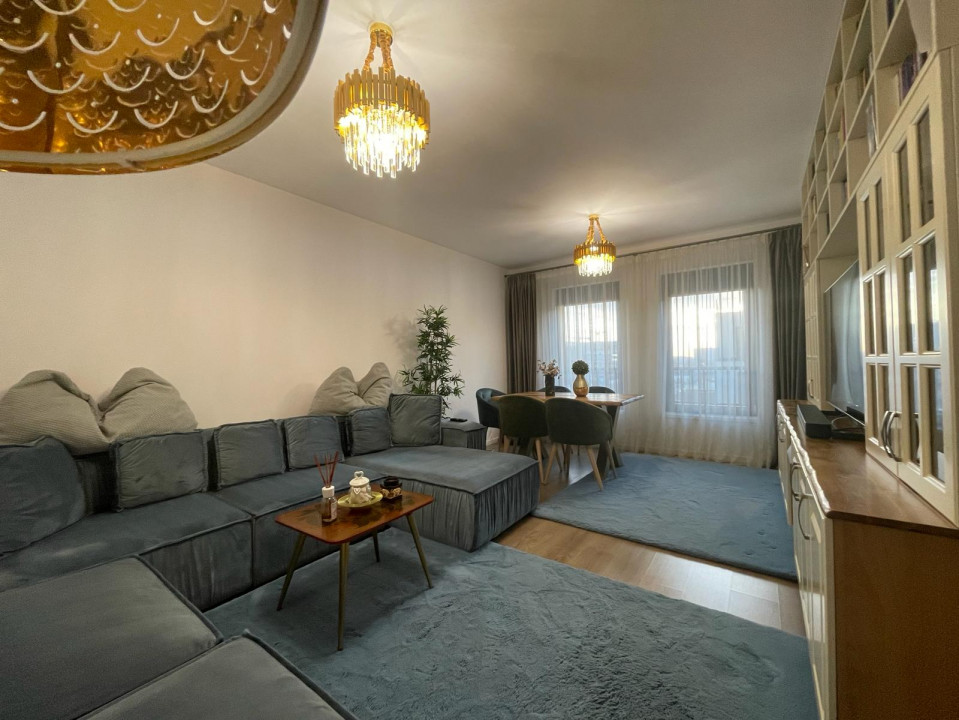 Apartament 3 camere decomandat, 2 bai complex H Pipera Lake