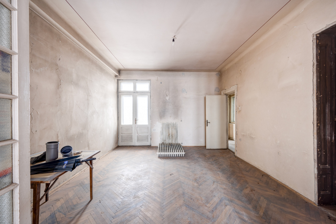 CALEA VICTORIEI | Apartament Interbelic 4 camere 