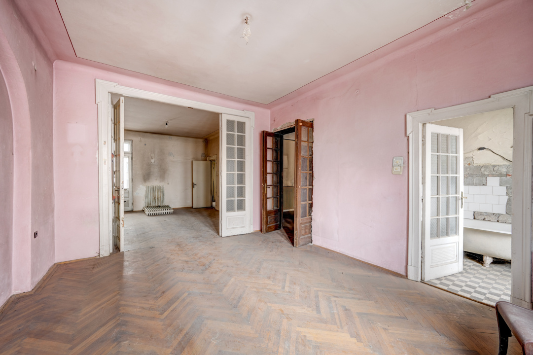 CALEA VICTORIEI | Apartament Interbelic 4 camere 