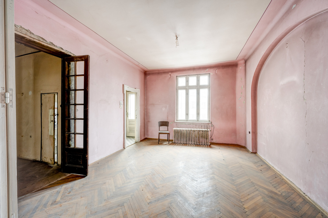 CALEA VICTORIEI | Apartament Interbelic 4 camere 