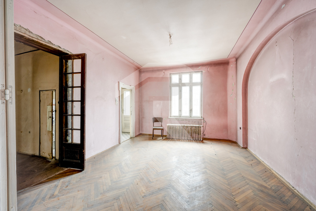 CALEA VICTORIEI | Apartament Interbelic 4 camere 