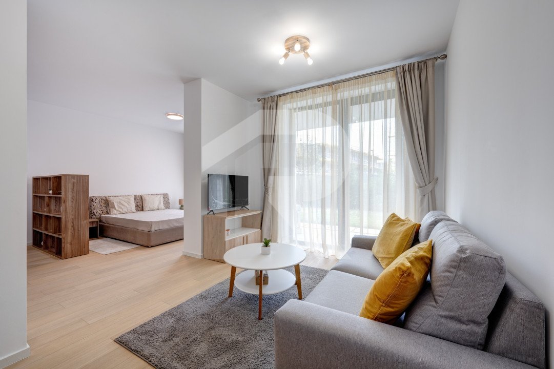 Studio cu gradina si loc parcare |  The Ivy, Baneasa