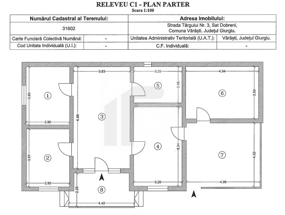 CASA 123mp LOT 336mp Vidra-Dobreni 