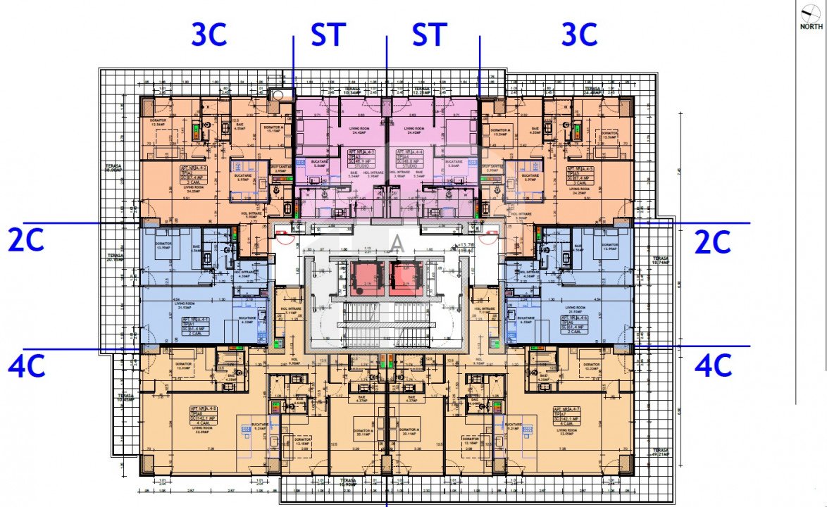 STUDIO DUBLU | ONE FLOREASCA TOWERS | 52MP | PROMENADA | 2025 