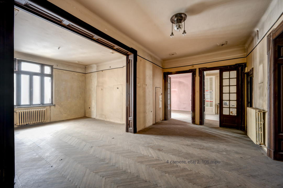 CALEA VICTORIEI RADISSON | 6 apartamente in Cladire Interbelica 