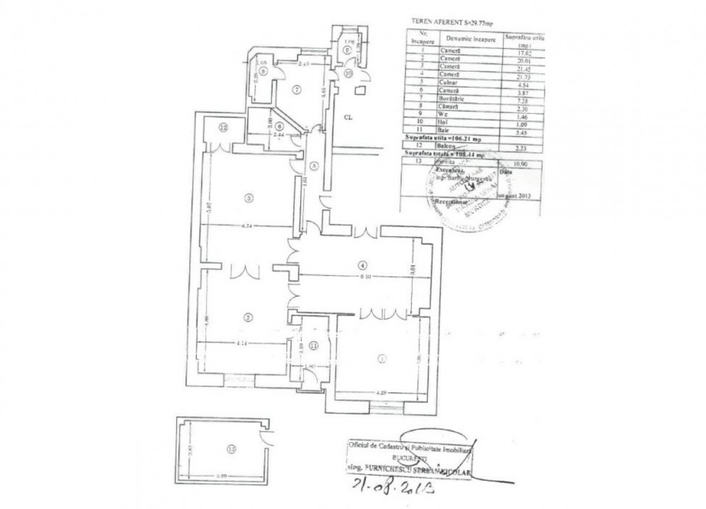 CALEA VICTORIEI RADISSON | 6 apartamente in Cladire Interbelica 