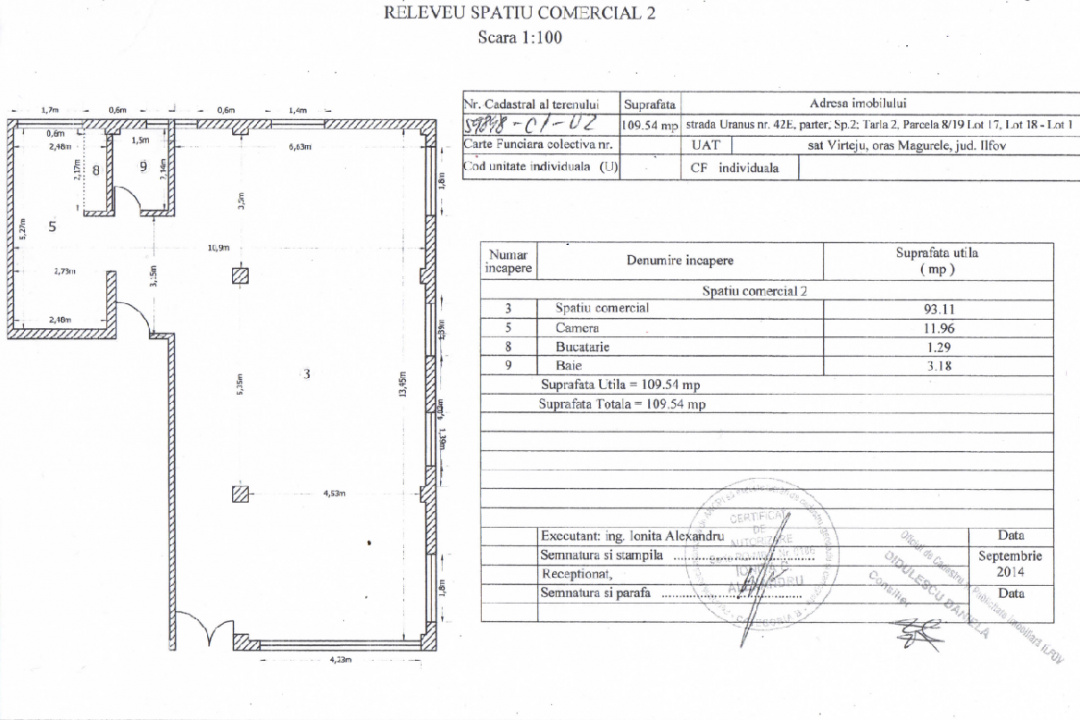 MAGURELE-NEW RESIDENCE, SPATIU COMERCIAL, TERASA, PARCARE!