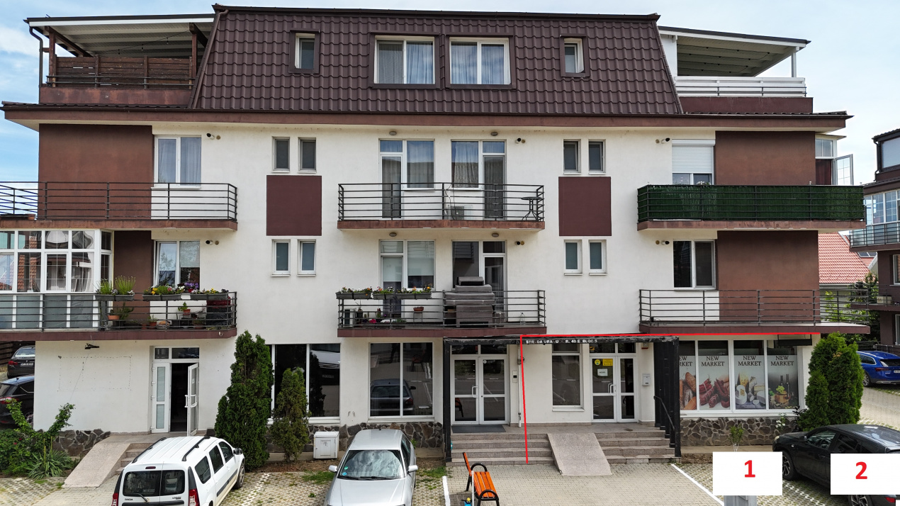 MAGURELE-NEW RESIDENCE, SPATIU COMERCIAL, TERASA, PARCARE!