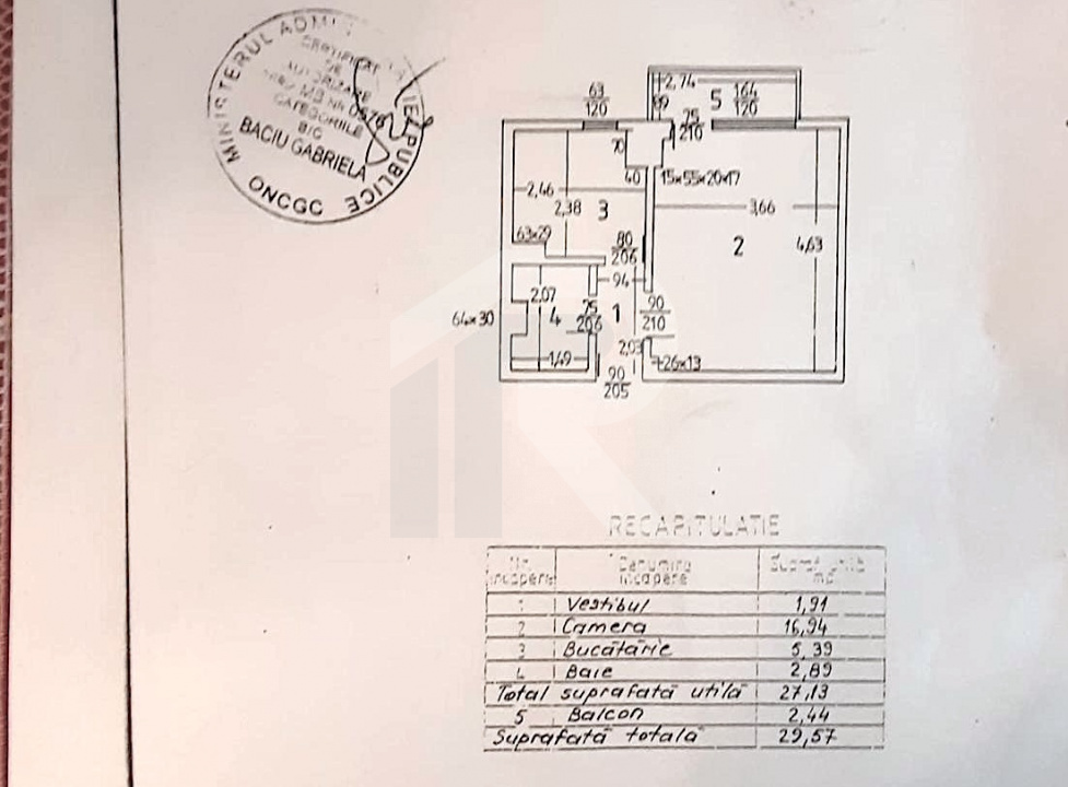 ION MIHALACHE cu Bld. Averescu | Garsoniera disponibila in bloc mixt 