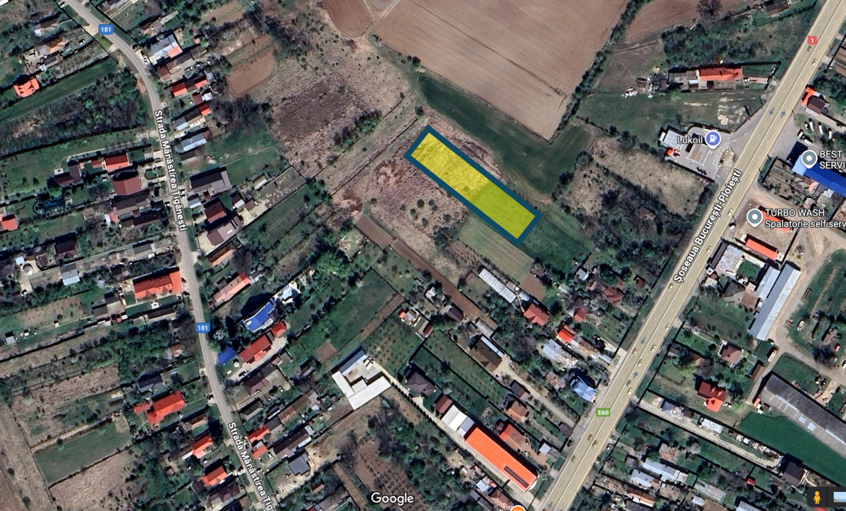 CIOLPANI | TEREN de vanzare | langa Lukoil