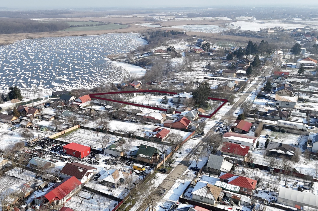 GRADIȘTEA | Teren si construcție pe malul lacului Cǎldǎrușani