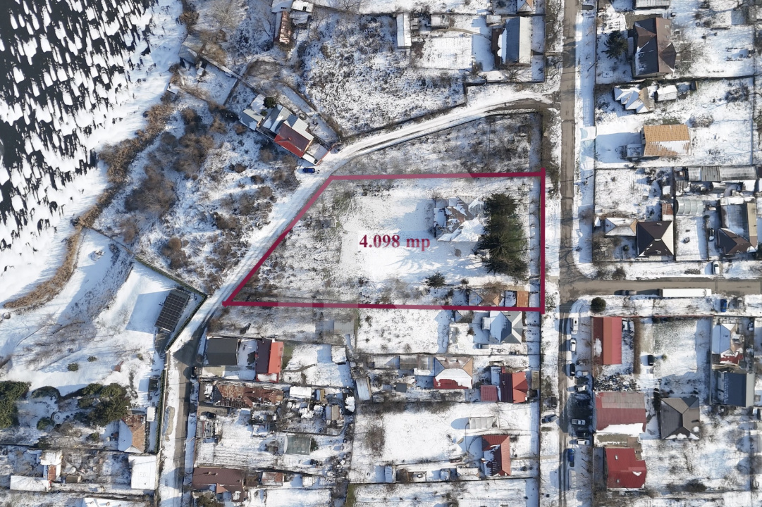 GRADIȘTEA | Teren si construcție pe malul lacului Cǎldǎrușani