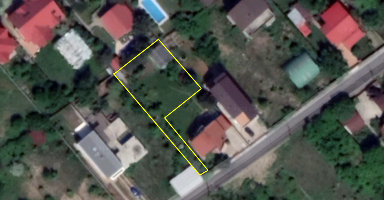 Teren 500 mp intre vile, langa lac, Cernica