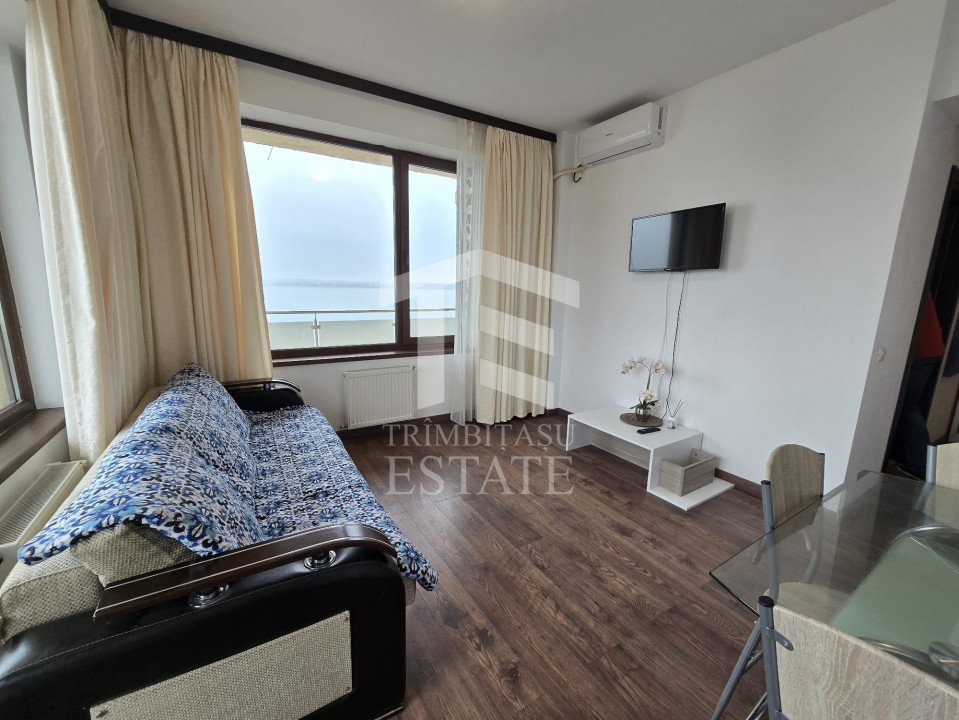 MAMAIA NORD-Apartament 2 camere cu vedere panoramica la lac si mare. 