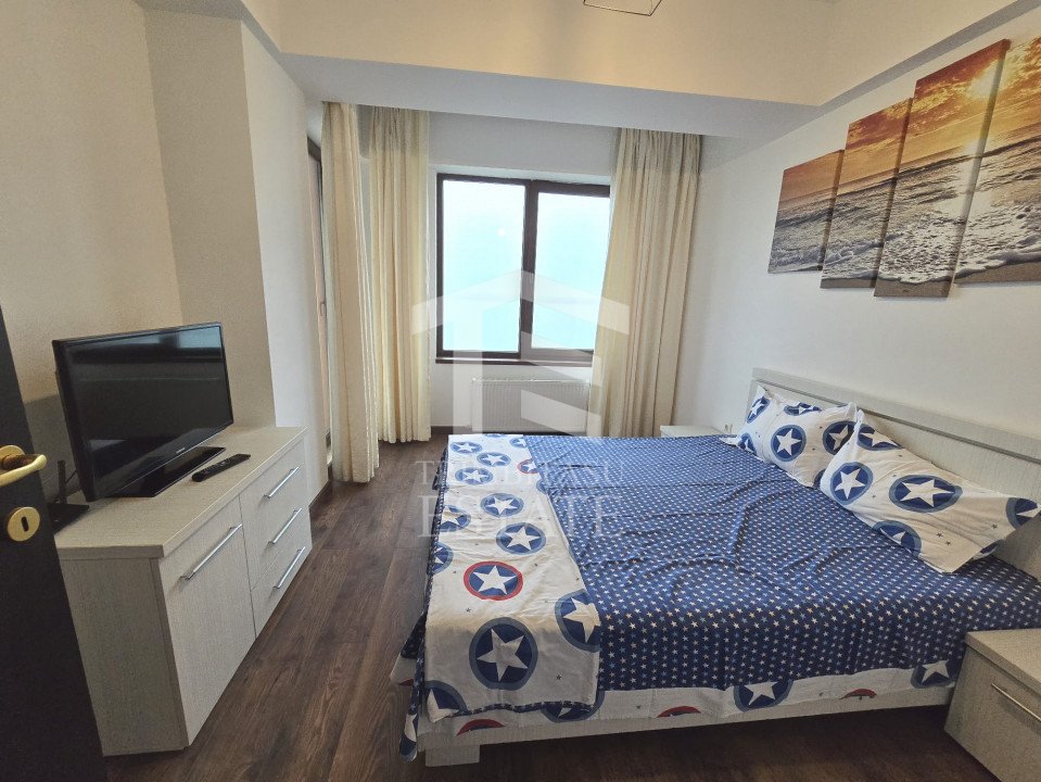 MAMAIA NORD-Apartament 2 camere cu vedere panoramica la lac si mare. 