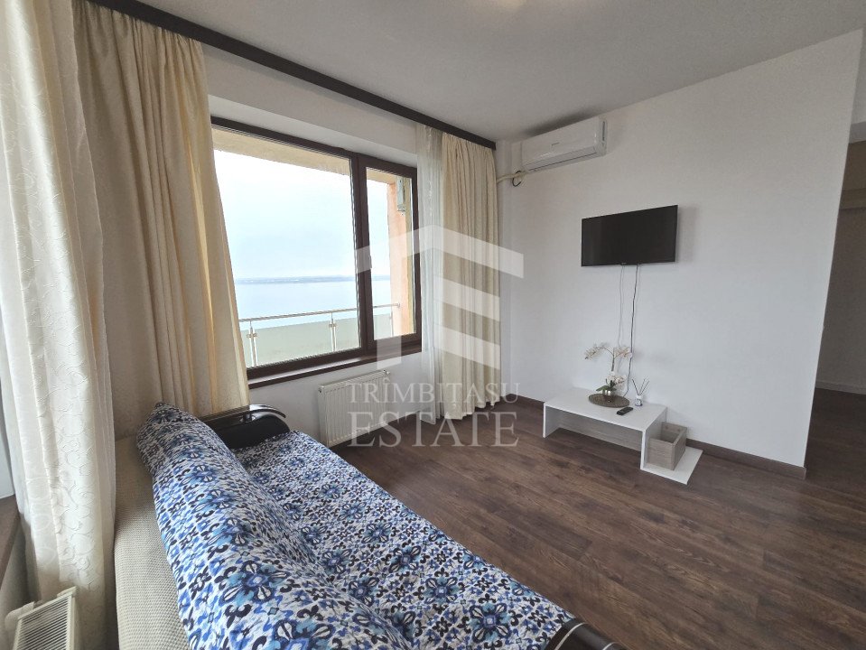 MAMAIA NORD-Apartament 2 camere cu vedere panoramica la lac si mare. 