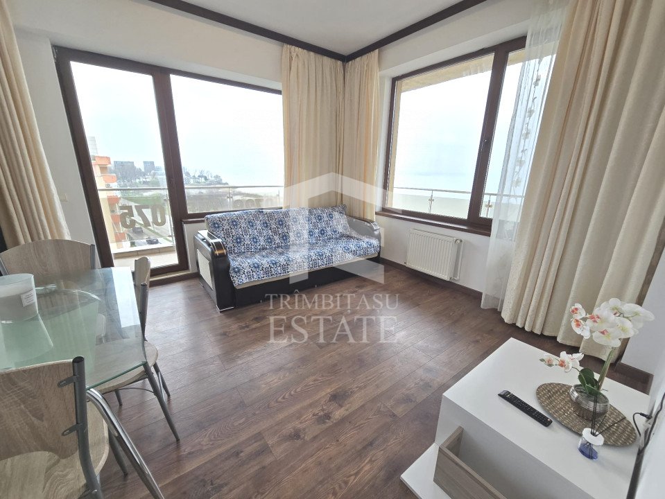 MAMAIA NORD-Apartament 2 camere cu vedere panoramica la lac si mare. 