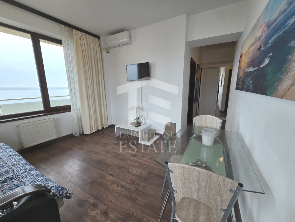 MAMAIA NORD-Apartament 2 camere cu vedere panoramica la lac si mare. 