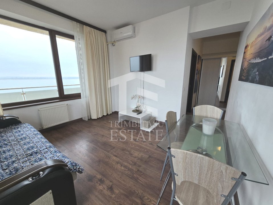 MAMAIA NORD-Apartament 2 camere cu vedere panoramica la lac si mare. 
