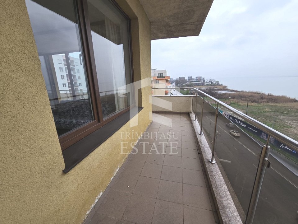 MAMAIA NORD-Apartament 2 camere cu vedere panoramica la lac si mare. 