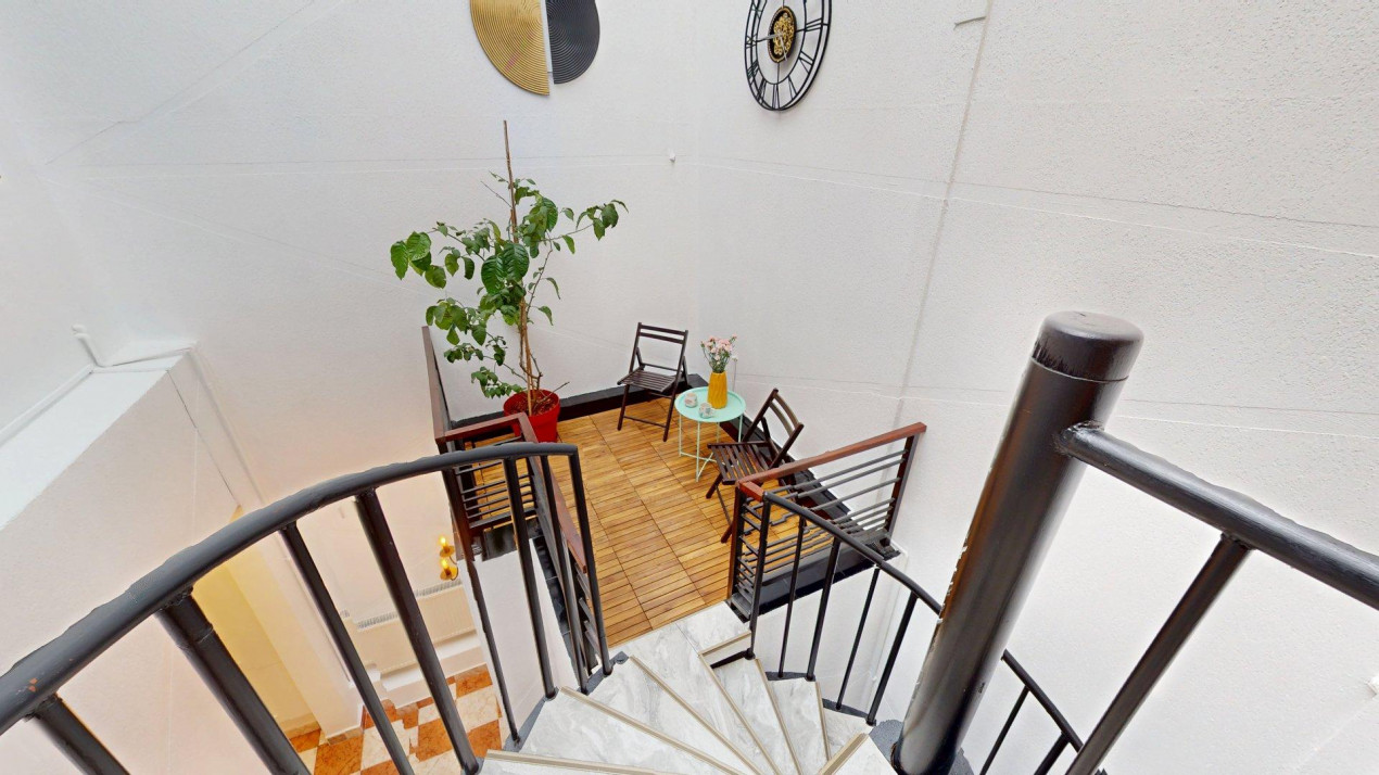 Casă cu șarm istoric lângă Cișmigiu – 6 camere, atrium natural, cramă